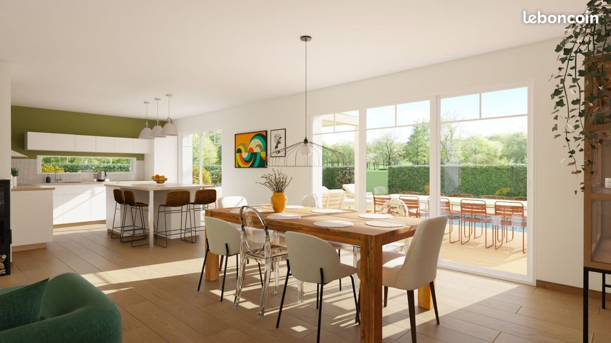 Projet de construction d'une maison 113 m² avec terrain à BIGANOS (33) (image 3)