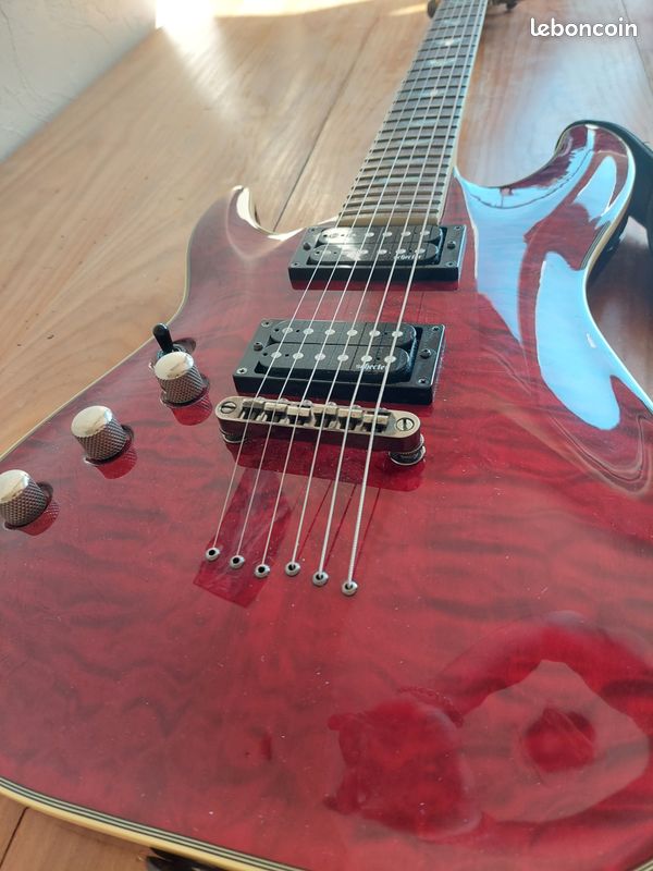 Guitare gaucher schecter omen extrem (image 2)