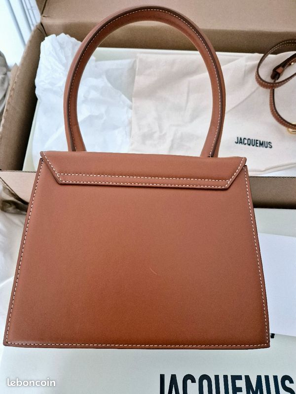 Jacquemus grand chiquito light brown neuf (image 19)