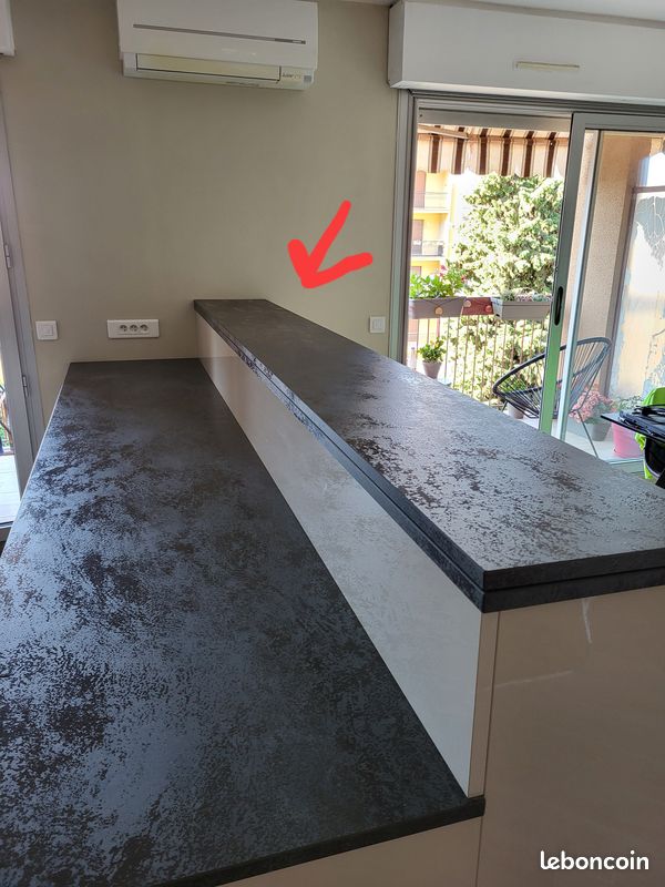 Plan de travail en grès Laminam (image 1)