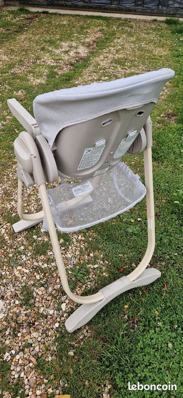 Chaise haute Chicco blanche (image 2)