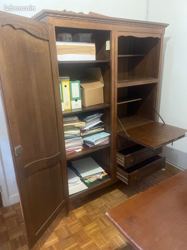 Armoire et secrétaire (image 1)