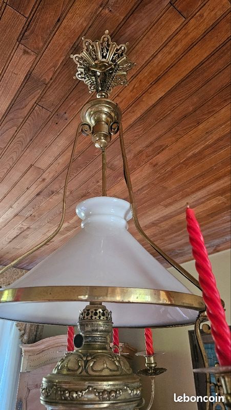 Suspension électrifié et bougeoirs (image 2)