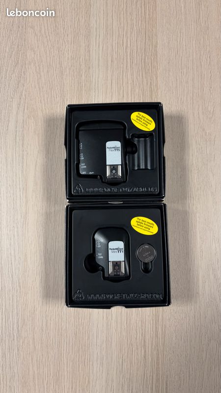 Lot émetteur Récepteur PocketWizard Mini TT1 Et FlexTT5 Pour Nikon, Occasion