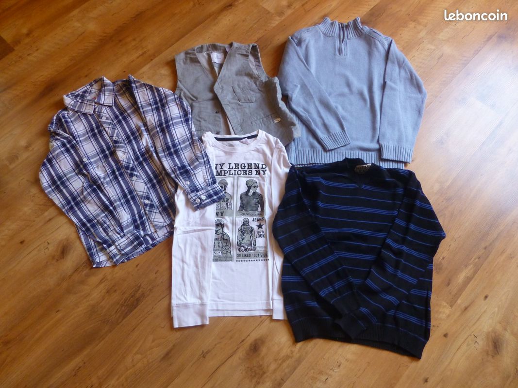 Pulls, chemise, tee-shirt, gilet (image 2)
