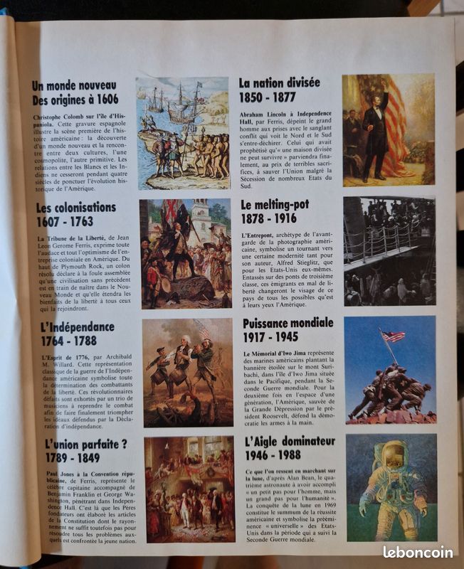 Chronique de l'Amérique - Larousse - des origines à 1988 (image 4)