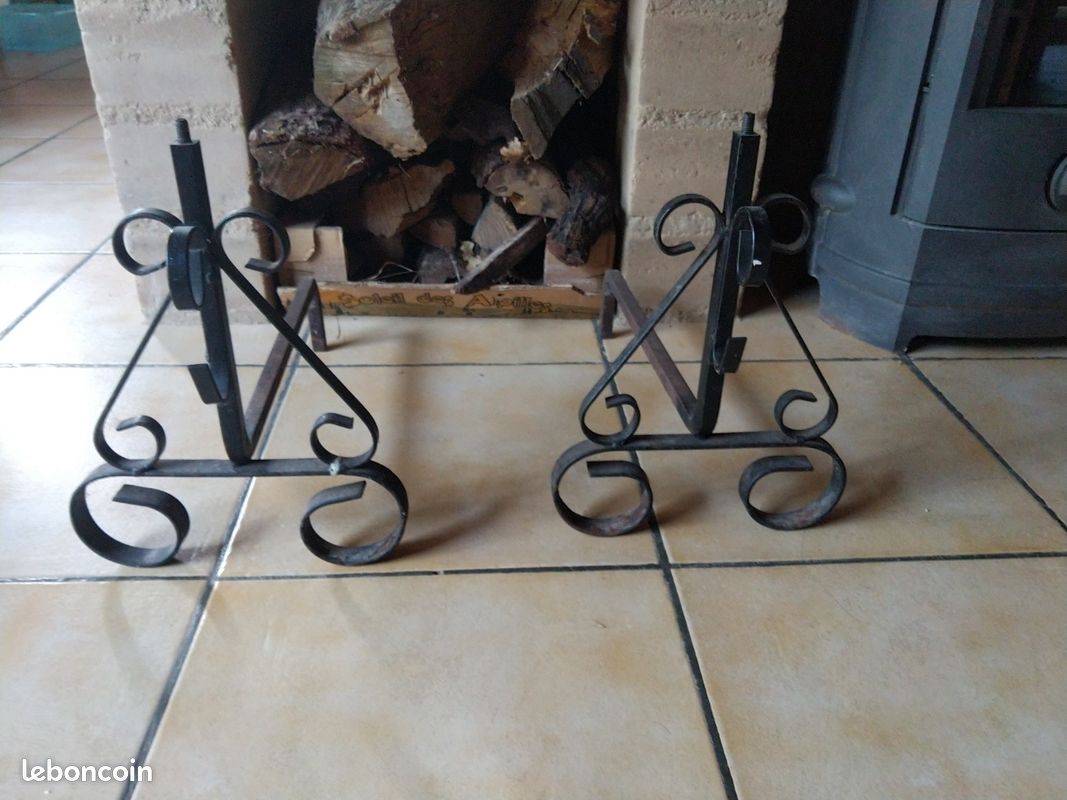 Accessoire cheminée porte bûche (image 1)