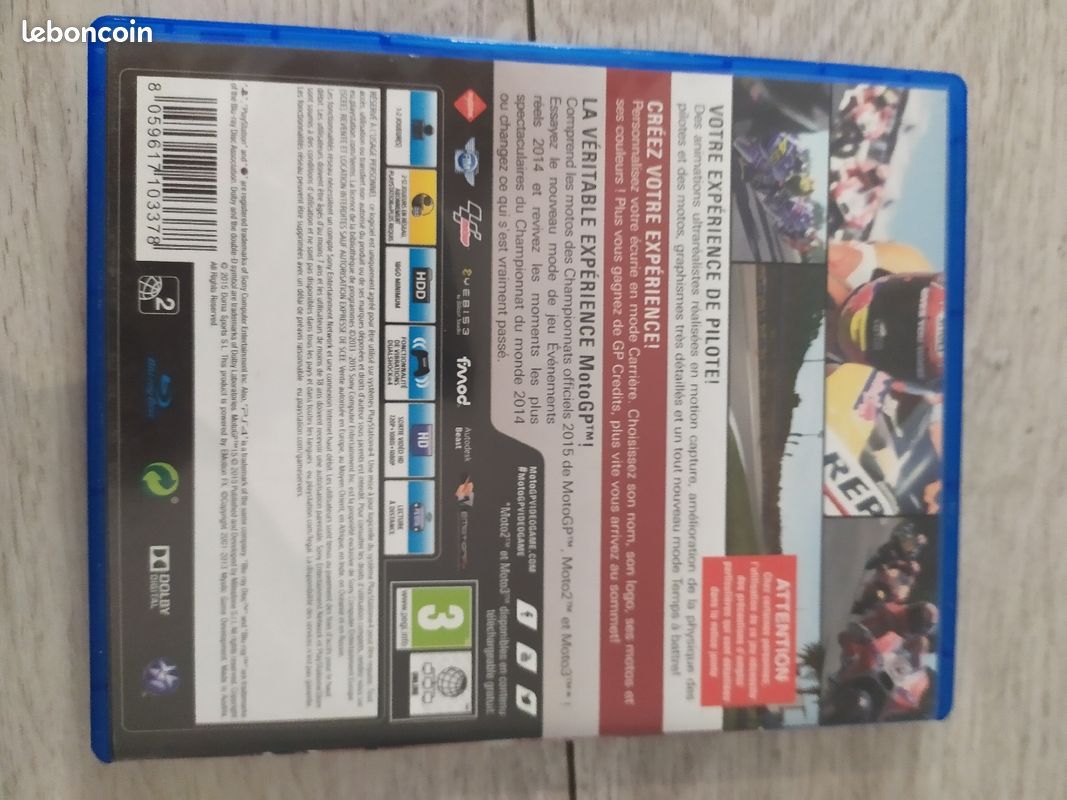 Moto GP 15 / PS4 (image 2)