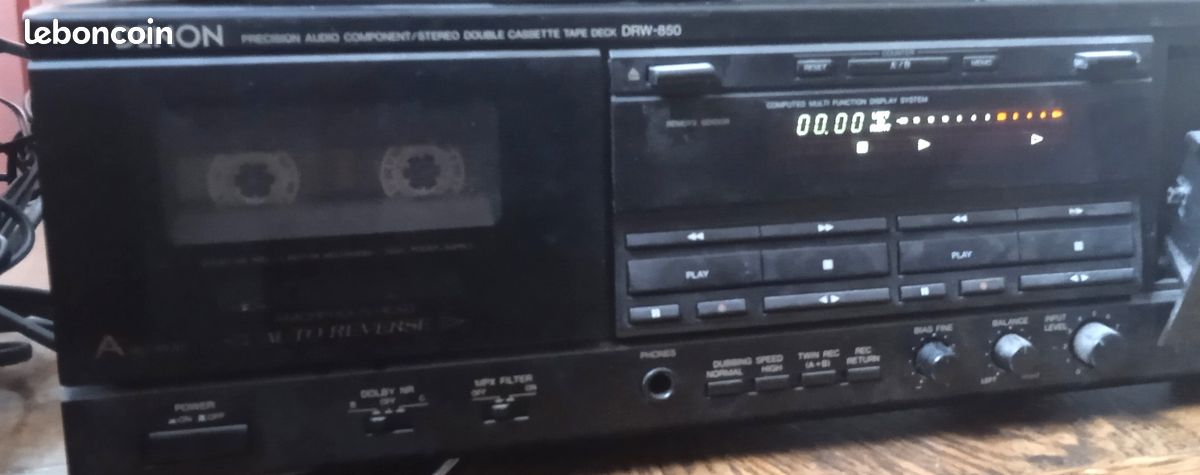 Platine double cassettes Denon (image 2)