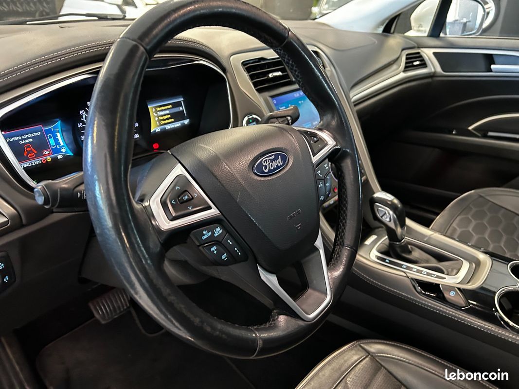 FORD MONDEO 2.0 Hybrid 187 Ch Vignale - Suivi Ford/Toit/Sono Sony - Garantie (image 8)