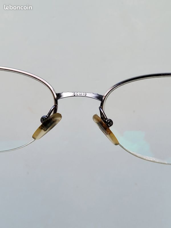 Monture de lunettes vintage Nina Ricci NR 2137 dorée / violette (image 7)