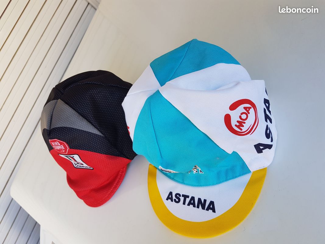 Casquette Vélo Astana Pro Team Bleu Clair – GIST, Neuve Avec étiquette