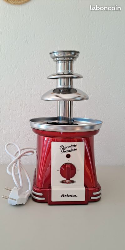 Fontaine à Chocolat Rétro Chef's Counter – Modèle CC-225-RD, Neuve