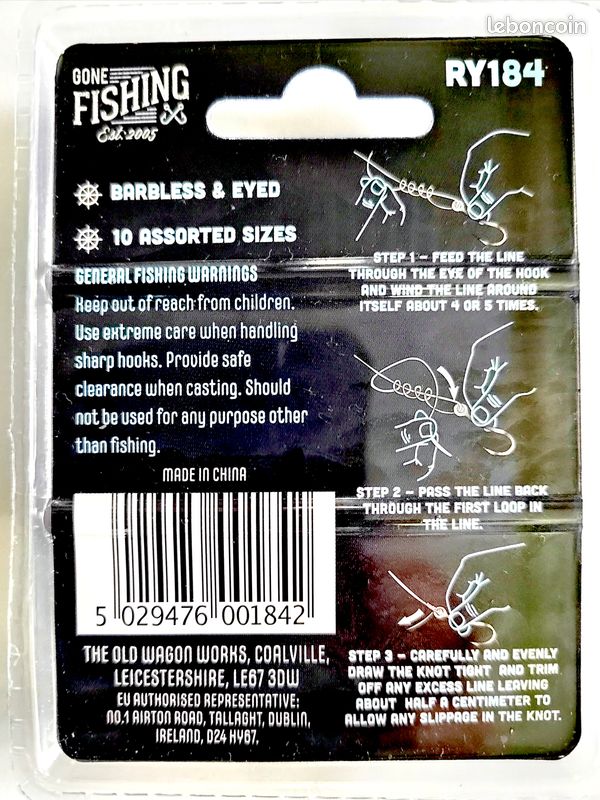 Gros lot pêche Cuillers Mouches Hameçons Leurres Agila Mepps