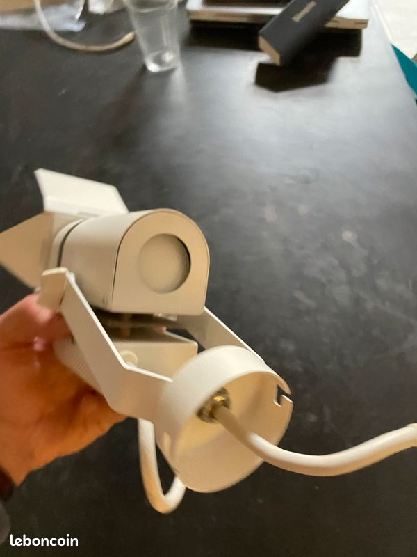Projecteur dichro 50w gradateur intégré blanc (image 4)