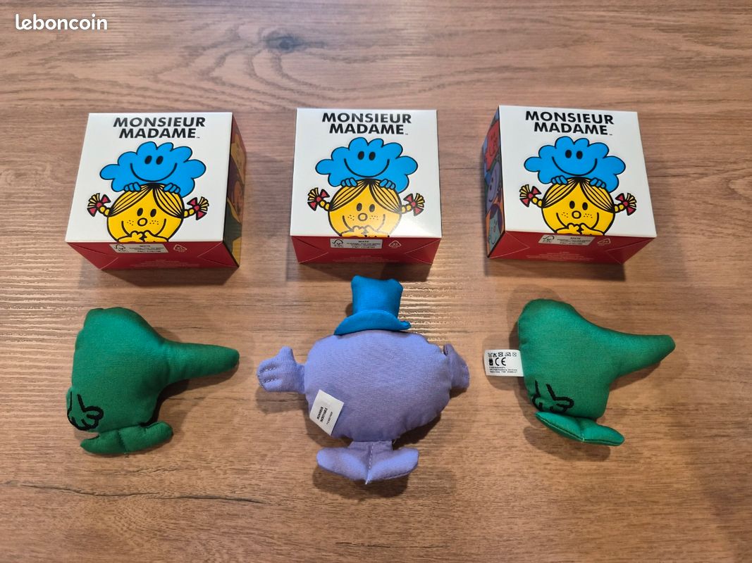 Peluche Monsieur Madame McDonald's (image 2)