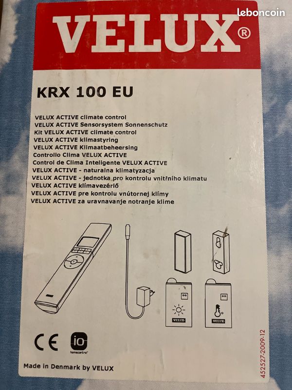 Kit de motorisation de fenêtre + Climate contrôle Velux (image 2)