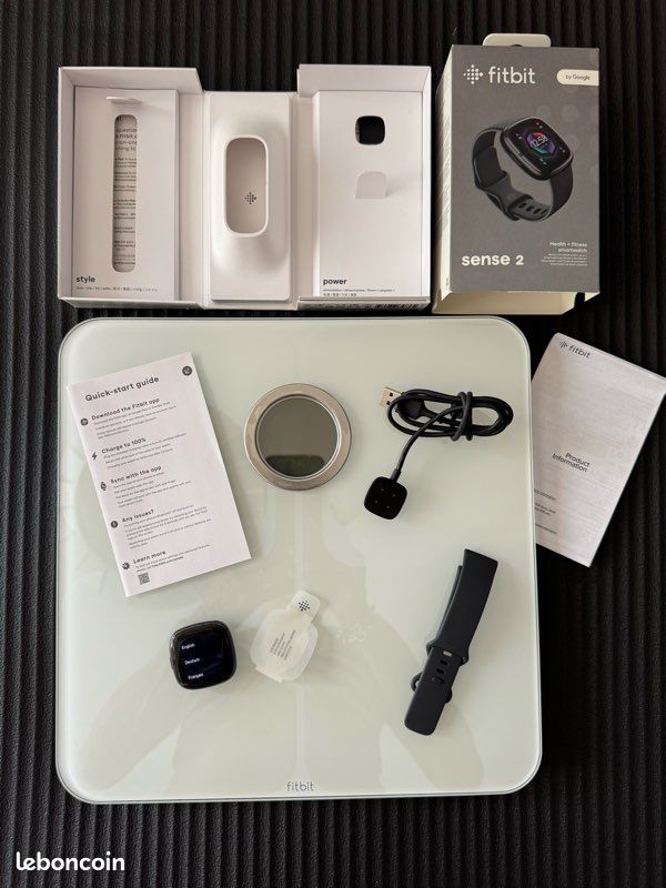 🔥 Fitbit Sense 2 + Balance Fitbit Aria 2 – Pack complet santé & sport – Excellent état – 99 (image 15)