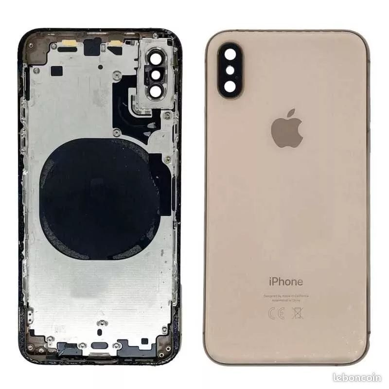 Châssis Arrière Blanc Pour IPhone XS Max - Compatible Apple - Neuf & Original