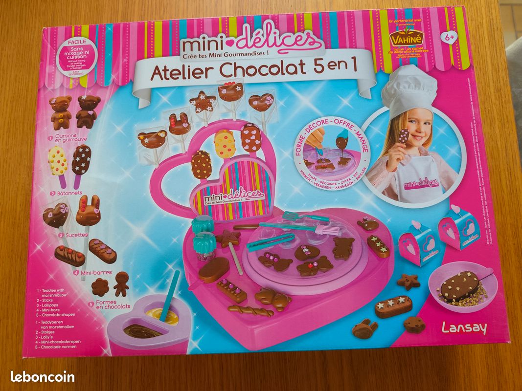 Jeu "L'atelier chocolat mini-délices" de LANSAY - à partir de 6 ans (image 1)