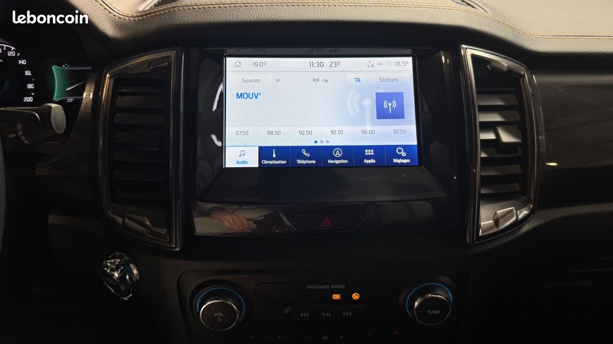 FORD RANGER IV DOUBLE CABINE 2.0 ECOBLUE 215 CH S&S WILDTRAK BVA10 - CARPLAY - CUIR - LEd (image 29)