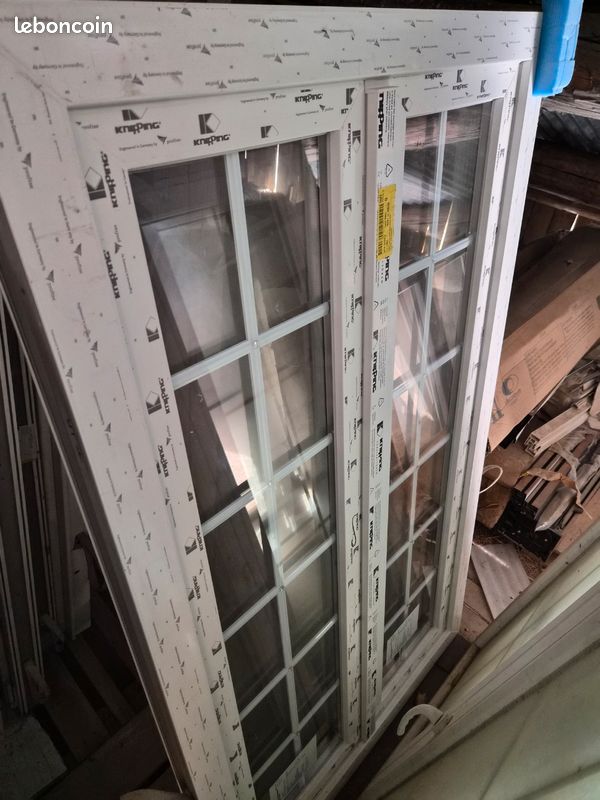 Fenetre PVC Neuve 95x164,5 oscillo-battante (image 3)