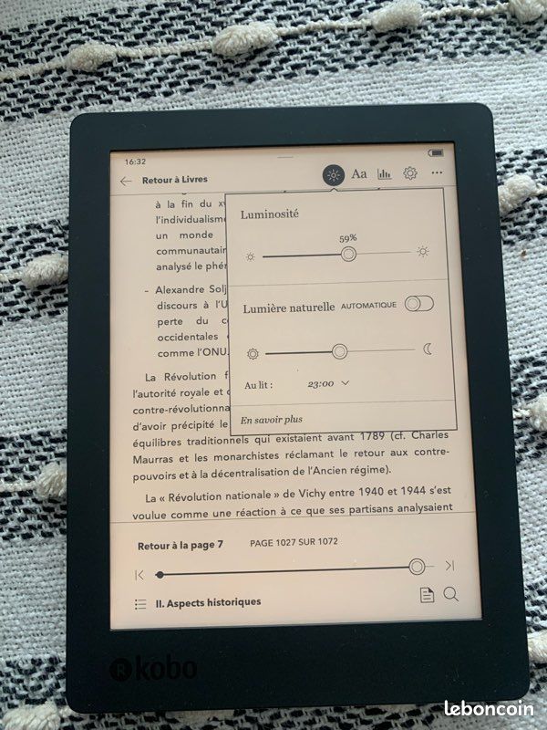 Liseuse Kobo Aura H2O edition 2 (image 4)
