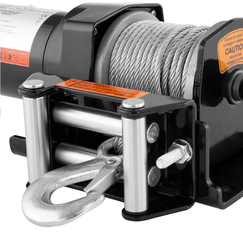 Treuil 4x4 – Treuil électrique - 907 kg – Neuf - Livraison gratuite en France ⭐ ⭐ ⭐ (image 2)