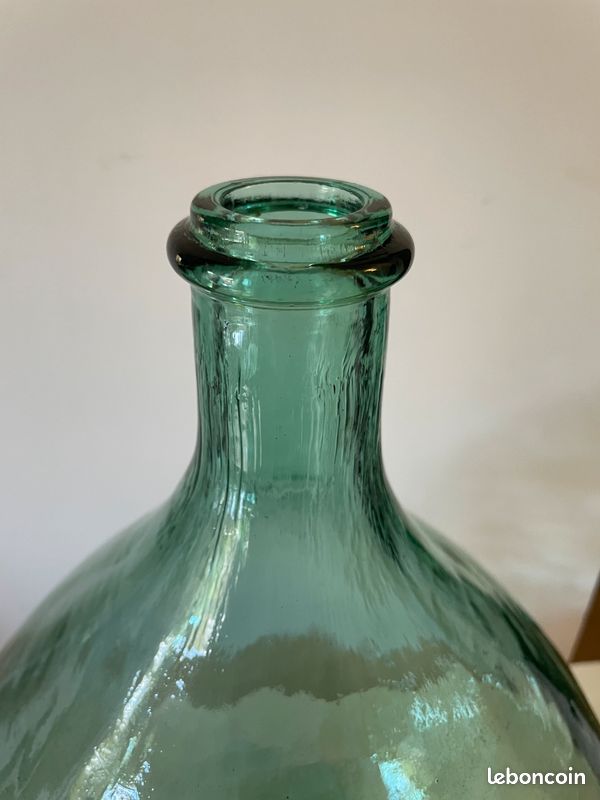 ✨ Bonbonne Dame Jeanne authentique 10L Verte | Déco vintage brocante chic✨ (image 4)