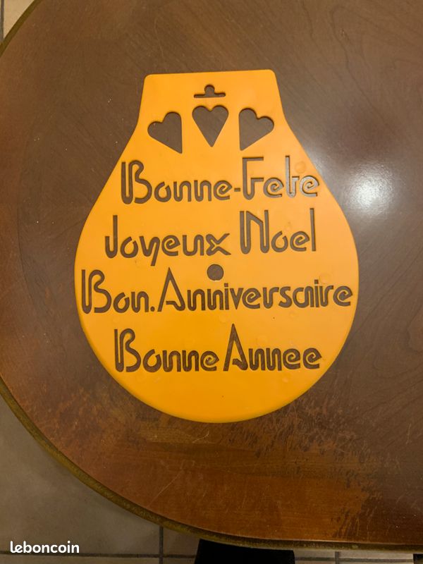 Pochoir alimentaire (image 1)