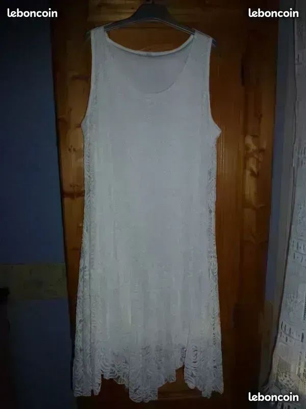 Une superbe robe chic trés habillé grande taille 4 prix baissé voir annonce (image 1)