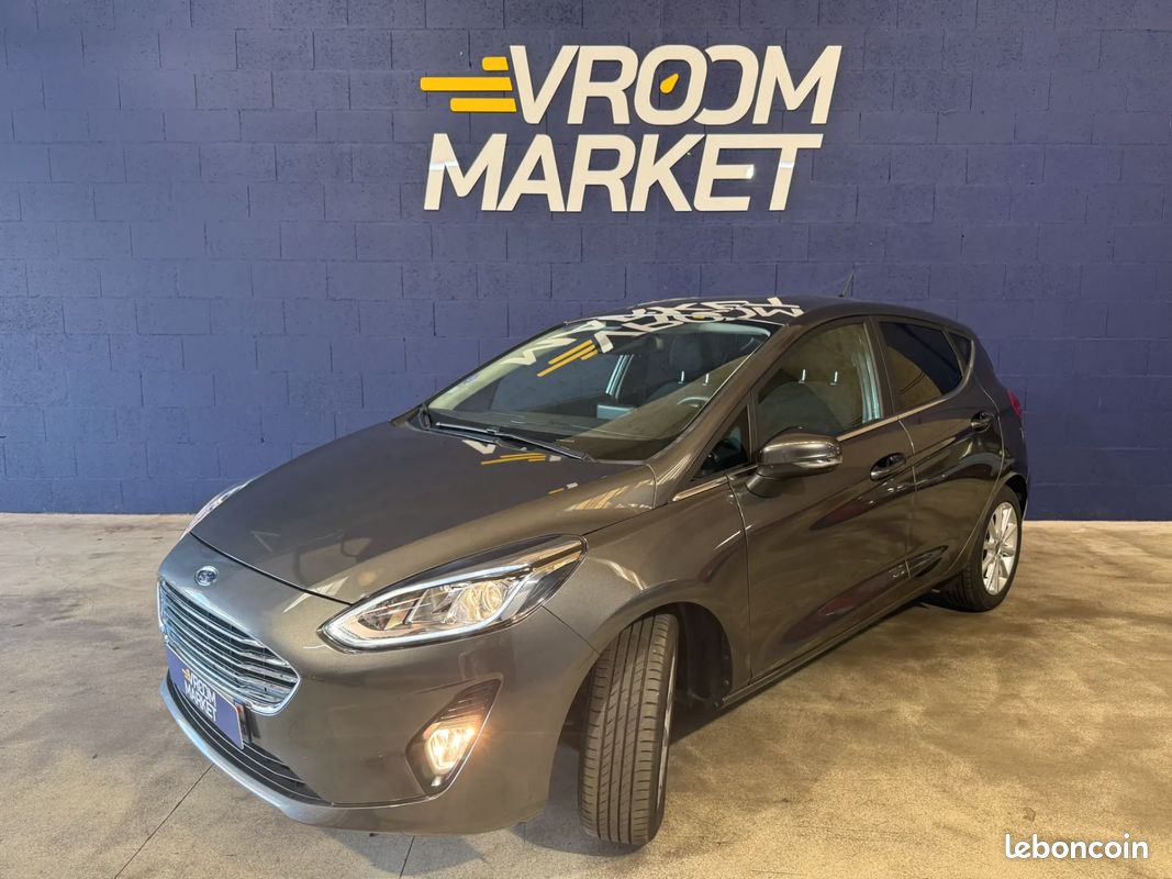 FORD Fiesta 1.0 100ch Titanium - 2019 - Suivi complet - CARPLAY - Bon état général (image 1)