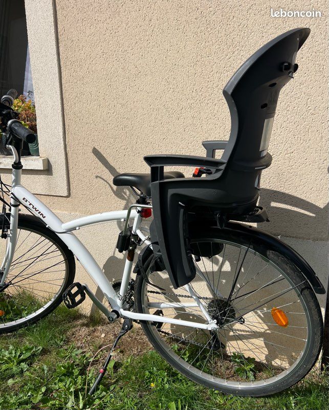 Vélo adulte + siège enfant + panier + béquille (image 3)