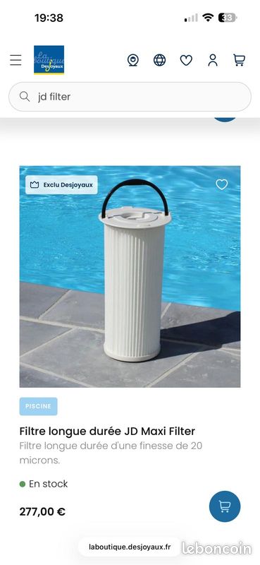 Article de piscine neuf et garantie Desjoyaux (image 2)