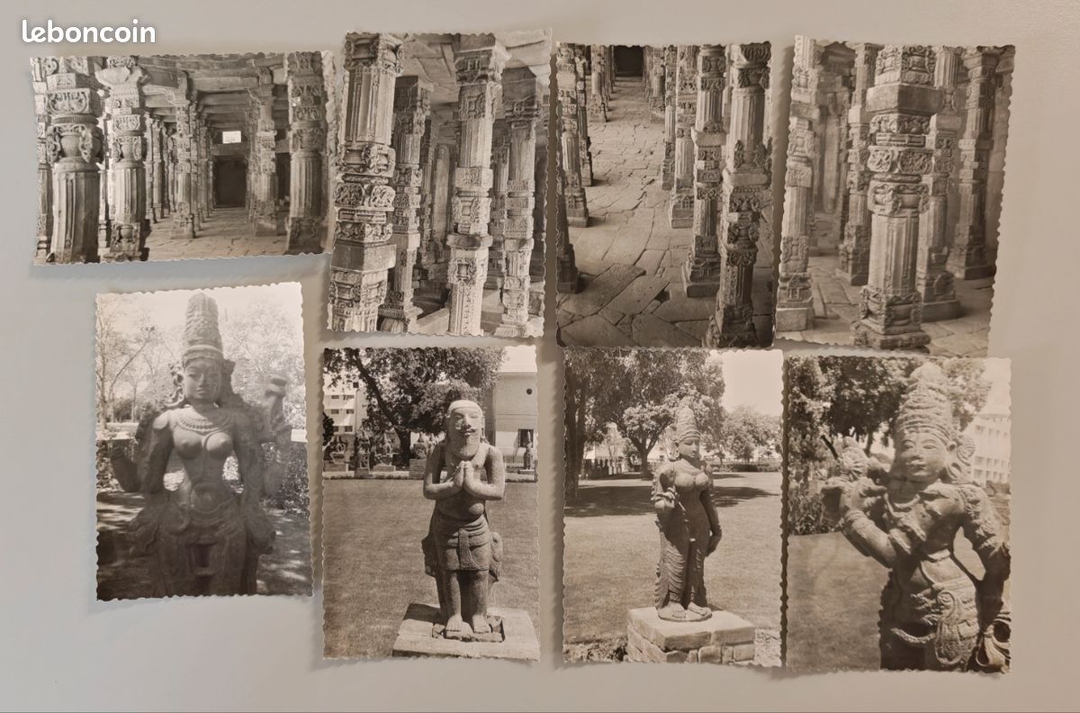Lot 30 photos anciennes voyage – Athènes Parthénon Istanbul Inde années 50-60 (image 3)