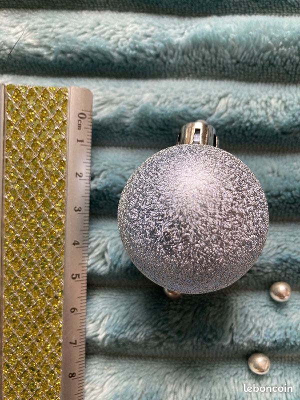 Boules De Noël En Plastique, Set De 100, Lemon Gold 3/4/6cm (L/H/P) 23x35x12cm | 10031753