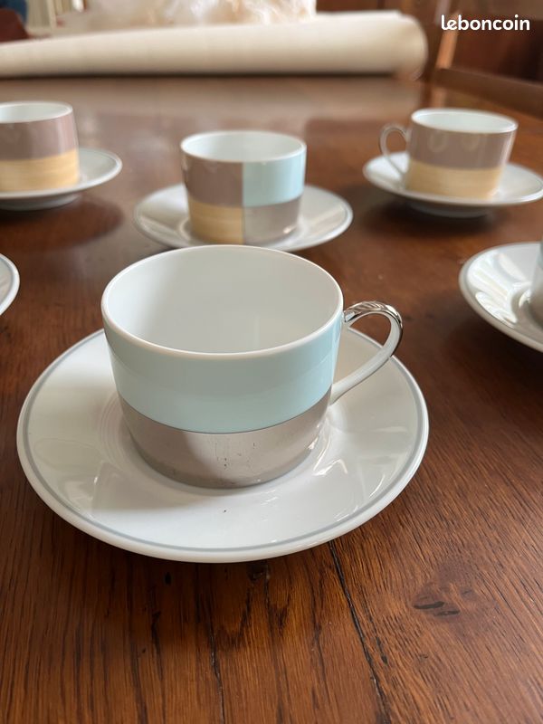 Tasses à thé de Limoges, Bernardaud (image 3)
