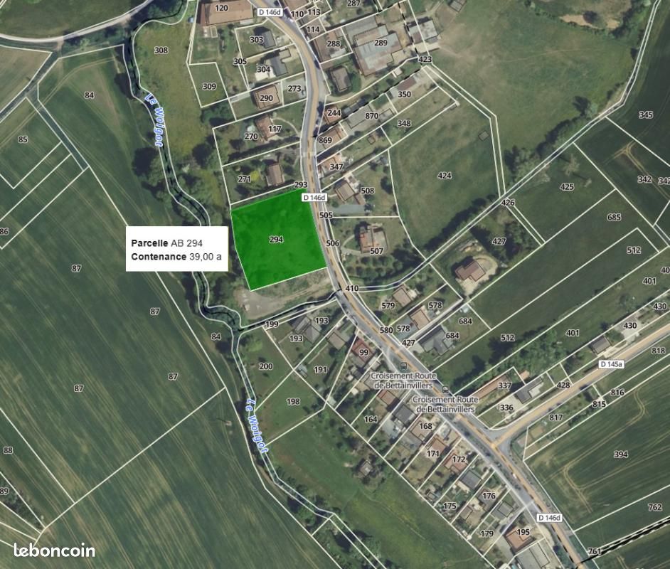 Terrain Tucquegnieux · 235 000 €