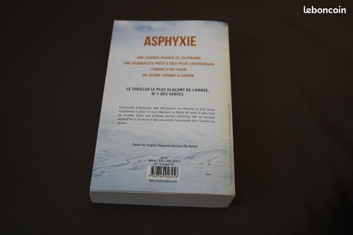 Roman ASPHYXIE d'Amy McCULLOCH Prix Cognac 2023 (image 4)