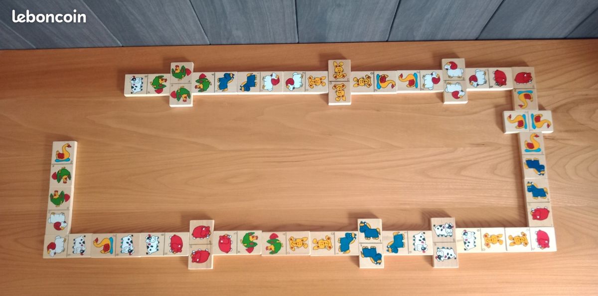 Jeu de dominos "animaux de la ferme" (image 7)