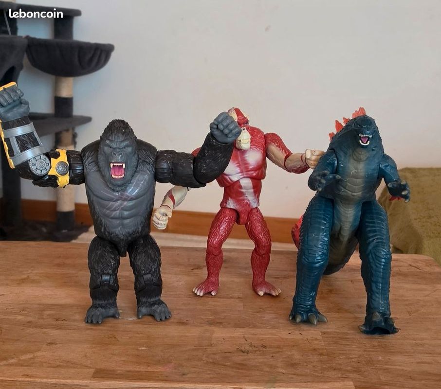 Figurine king Kong , godzila Skar King 28cm comme neuf (image 1)
