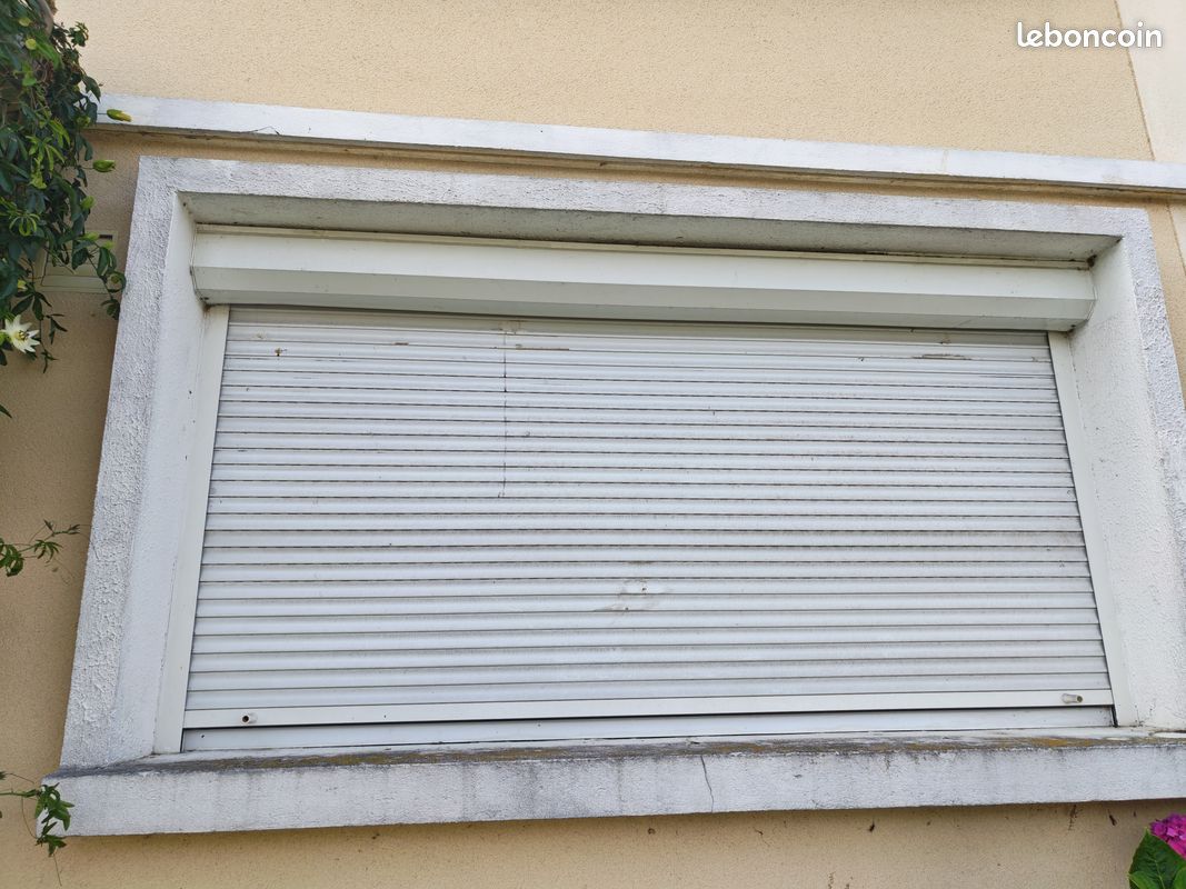Volet roulant PVC à manivelle 230 x 119,5 cm (image 1)