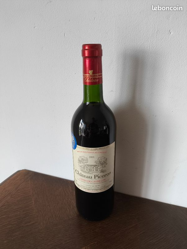 Château Picoron 2001 vin rouge (image 1)