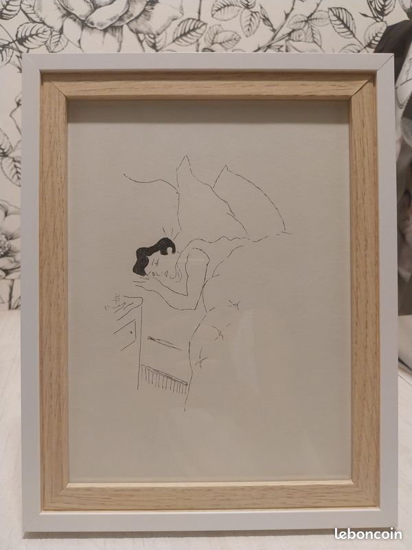 Dessin au trait encadré (image 1)