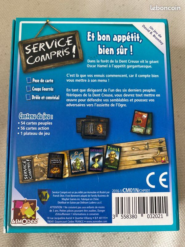 Jeu de société Service Compris (image 3)