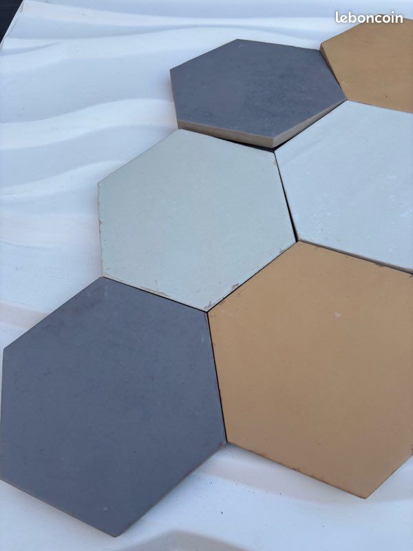 Carrelage hexagonal Carmen Nomade ocre (image 10)