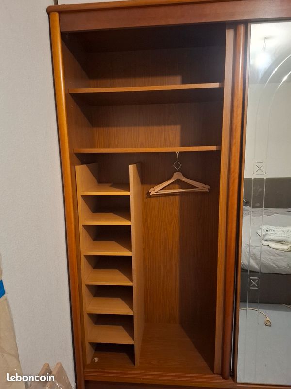 Armoire dressing portes coulissantes miroir (image 1)