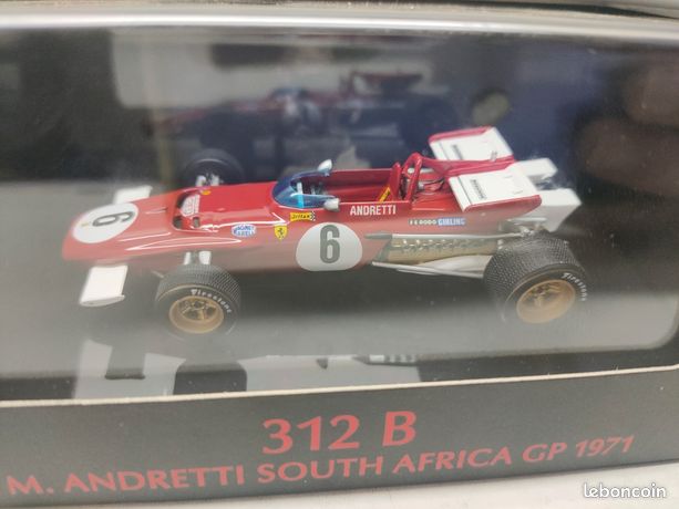 FERRARI 312 B2 (TM43-14A) • MARIO ANDRETTI par TECNOMODEL MYTHOS