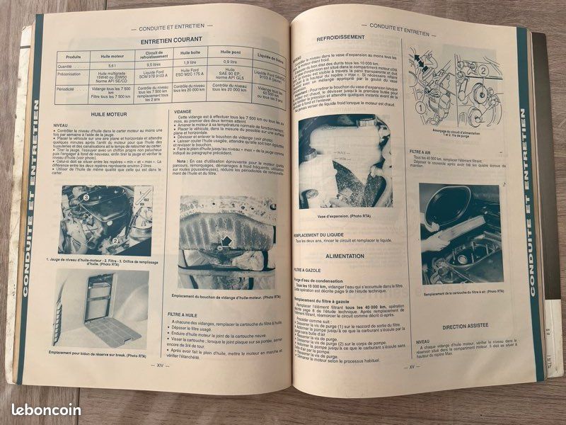Revue technique Ford Sierra (image 5)