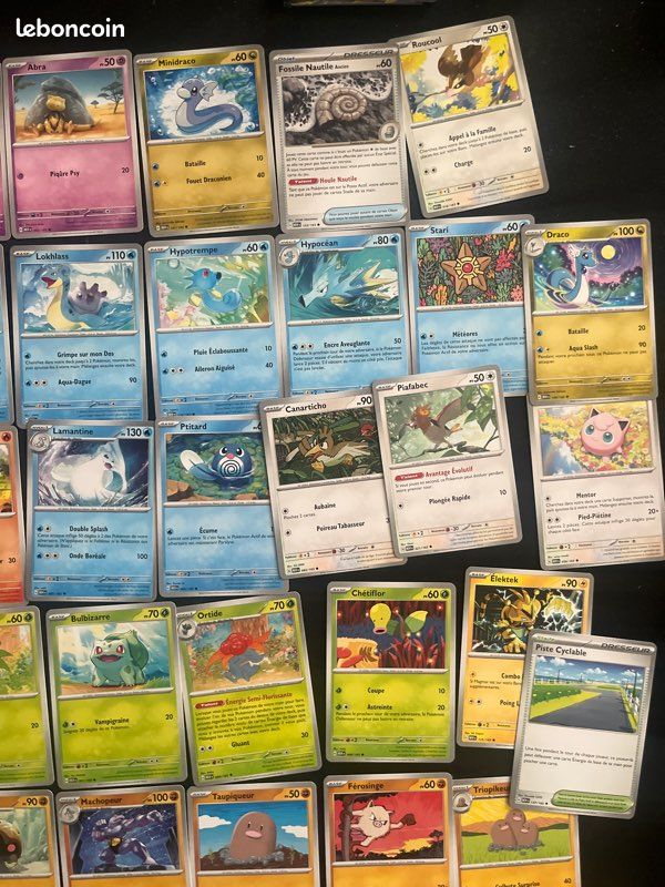 Lot de 43 carte Pokémon communs série 151 état sortie de booster (image 2)